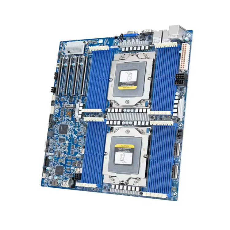 Buy GIGABYTE MZ73-LM1 Server Motherboard | Single SP5 Socket | AMD EPYC 9004 | Dual 10GbE | PCIe 5.0 | for HPC & Cloud